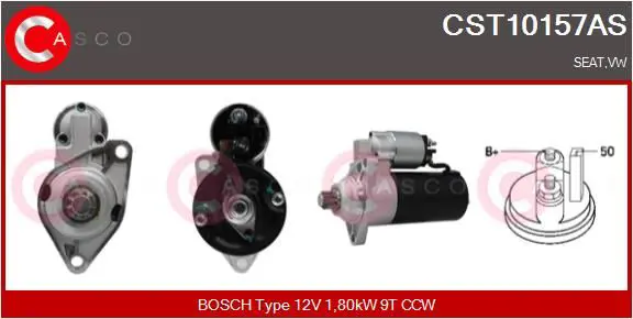 CASCO CST10157AS Стартер