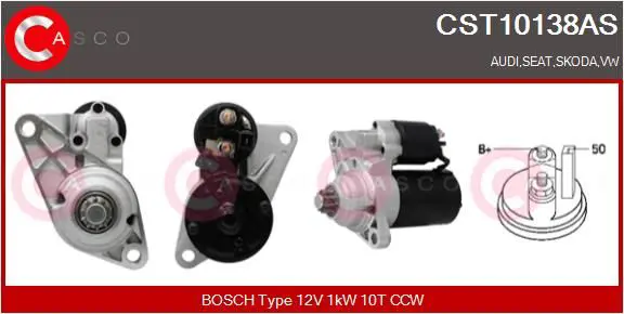 CST10138AS Стартер