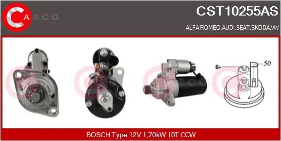 CASCO CST10255AS Стартер