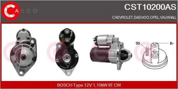 CST10200AS Стартер