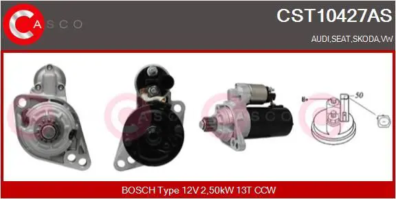 CASCO CST10427AS Стартер