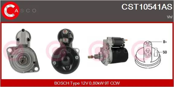 CASCO CST10541AS Стартер