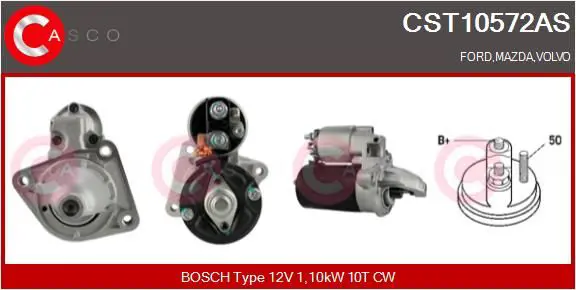 CASCO CST10572AS Стартер