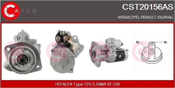 CST20156AS Стартер