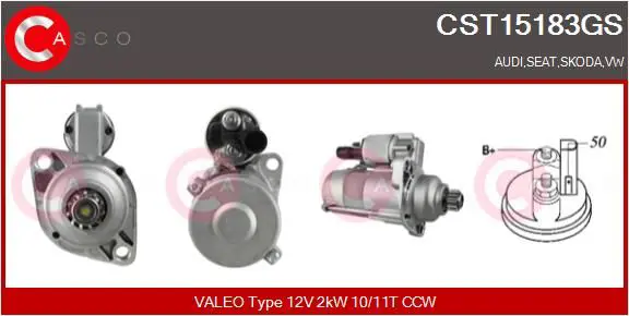 CASCO CST15183GS Стартер
