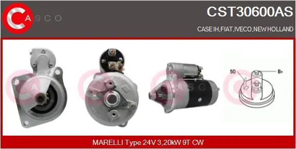 CASCO CST30600AS Стартер