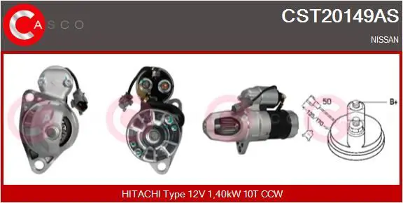 CST20149AS Стартер