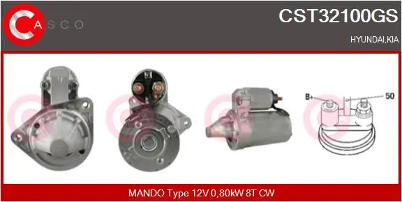 CASCO CST32100GS Стартер