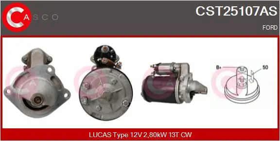 CASCO CST25107AS Стартер