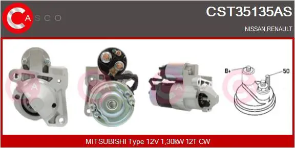 CASCO CST35135AS Стартер