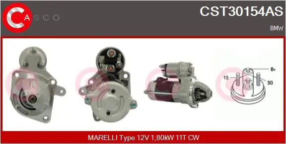 CASCO CST30154AS Стартер