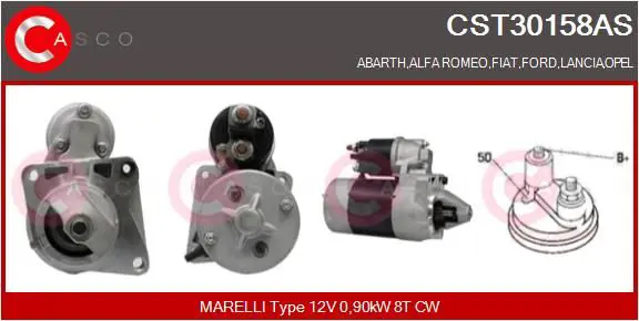 CASCO CST30158AS Стартер
