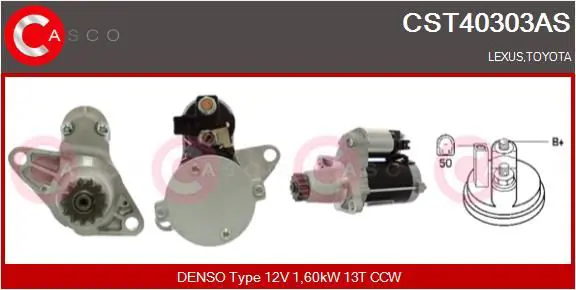 CASCO CST40303AS Стартер