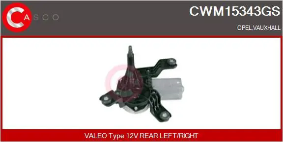 CASCO CWM15343GS Двигатель стеклоочистителя