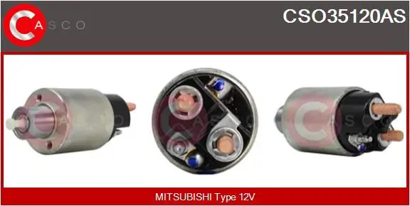 CASCO CSO35120AS Тяговое реле, стартер