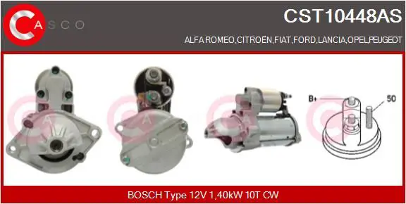 CASCO CST10448AS Стартер