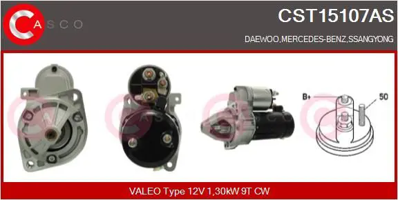 CASCO CST15107AS Стартер
