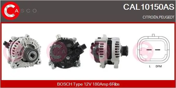 CASCO CAL10150AS Генератор