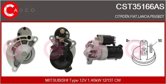 CASCO CST35166AS Стартер