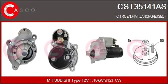 CASCO CST35141AS Стартер