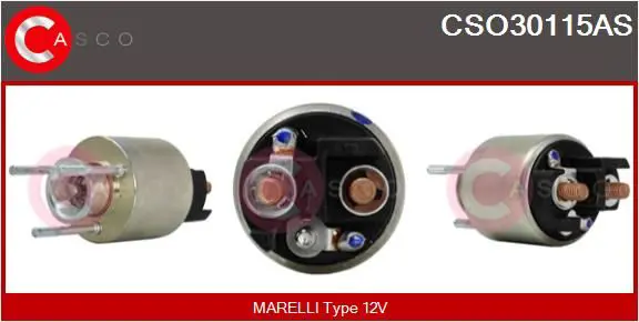 CSO30115AS Тяговое реле, стартер