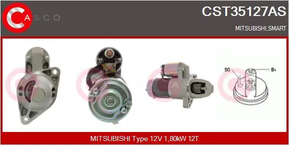 CASCO CST35127AS Стартер