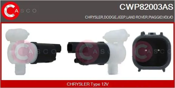 CASCO CWP82003AS Водяной насос, система очистки