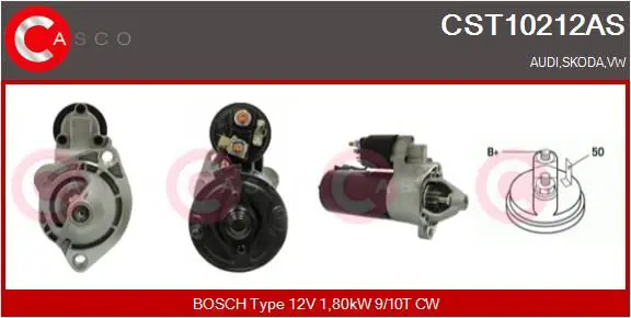 CASCO CST10212AS Стартер