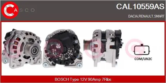 CASCO CAL10559AS Генератор