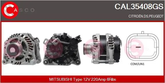 CASCO CAL35408GS Генератор