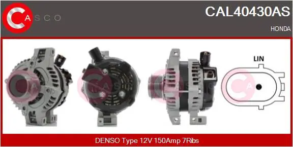 CASCO CAL40430AS Генератор