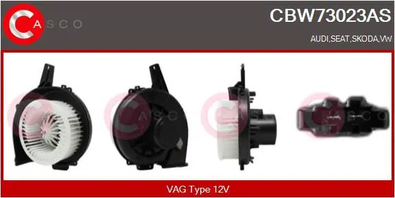 CASCO CBW73023AS Вентилятор салона