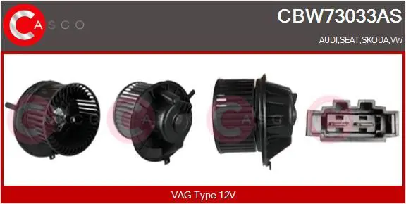 CASCO CBW73033AS Вентилятор салона