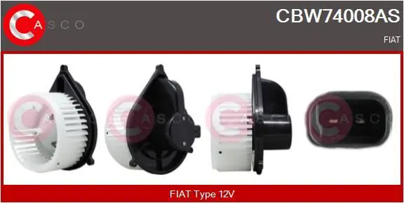 CASCO CBW74008AS Вентилятор салона