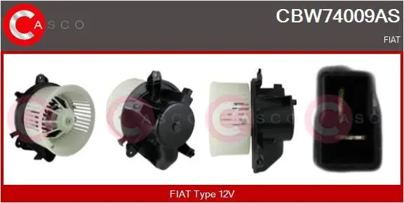 CASCO CBW74009AS Вентилятор салона