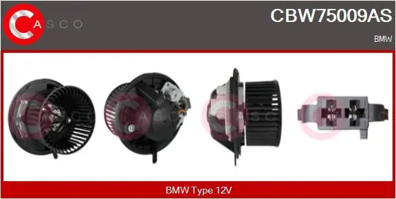 CASCO CBW75009AS Вентилятор салона