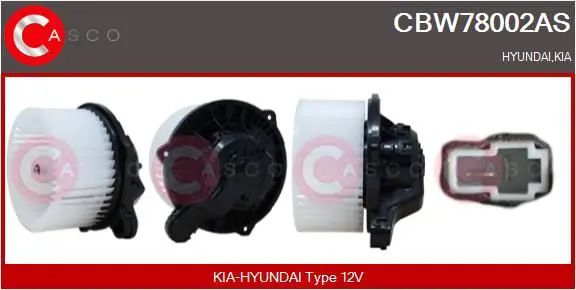 CASCO CBW78002AS Вентилятор салона