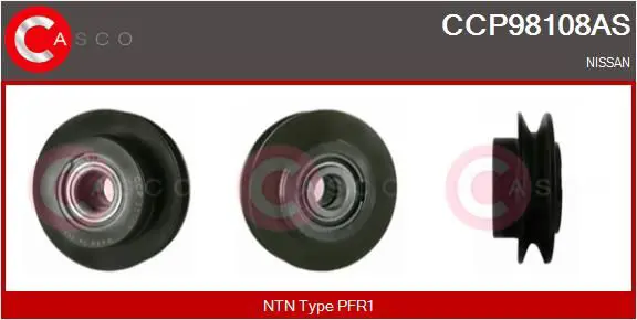 CASCO CCP98108AS Ременный шкив, генератор