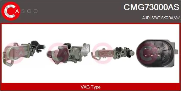 CASCO CMG73000AS Модуль возврата ОГ