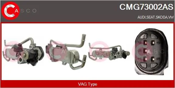 CASCO CMG73002AS Модуль возврата ОГ