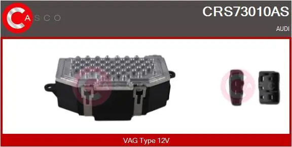 CASCO CRS73010AS Сопротивление, вентилятор