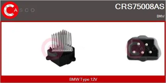 CASCO CRS75008AS Сопротивление, вентилятор