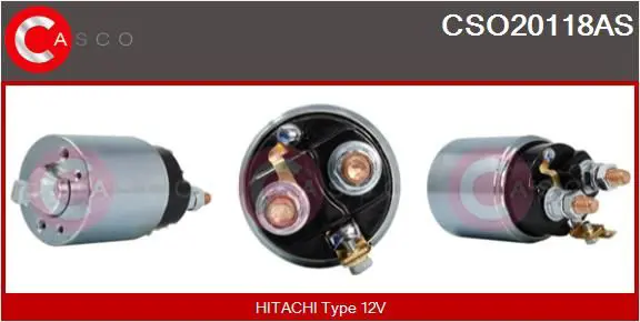 CASCO CSO20118AS Тяговое реле, стартер