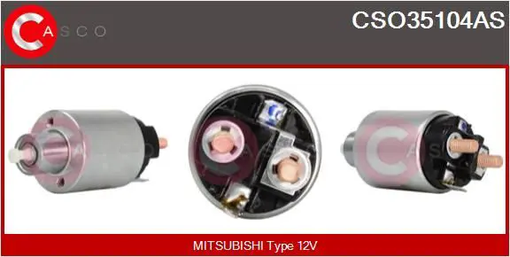 CASCO CSO35104AS Тяговое реле, стартер