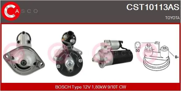 CASCO CST10113AS Стартер