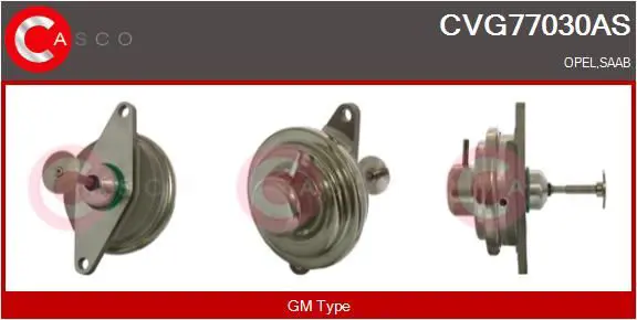 CASCO CVG77030AS Клапан возврата ОГ