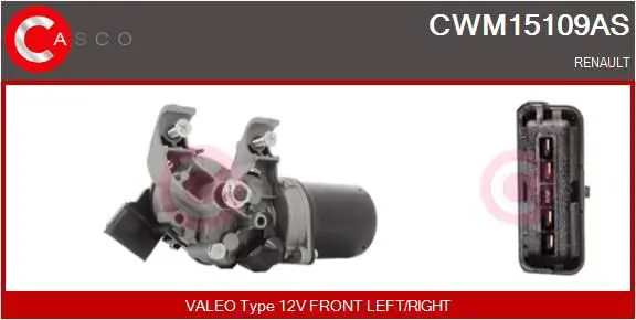 CASCO CWM15109AS Двигатель стеклоочистителя