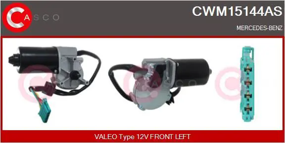 CASCO CWM15144AS Двигатель стеклоочистителя
