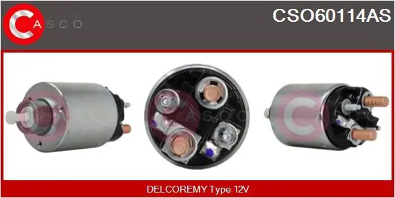 CSO60114AS Тяговое реле, стартер