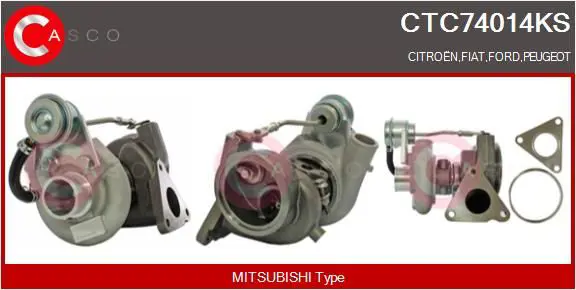 CASCO CTC74014KS Компрессор, наддув
